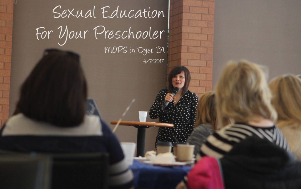 MOPS at Faith Church in Dyer Sexual Education for Your Preschooler