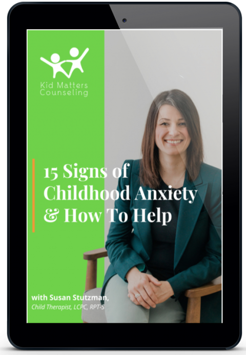 15 Signs Of Childhood Anxiety & How To Help - Free Resource