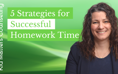5 Strategies for Successful Homework Time